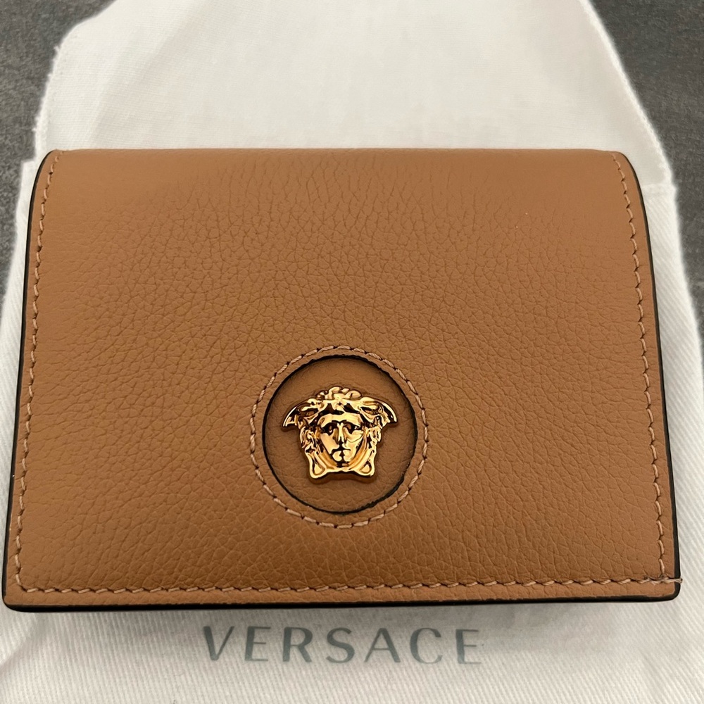 Versace Medusa Head compact wallet